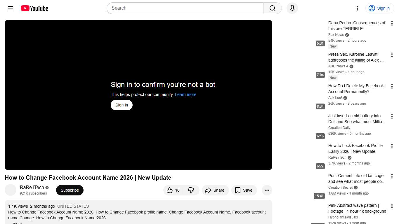 How to Change Facebook Account Name 2026 New Update - YouTube