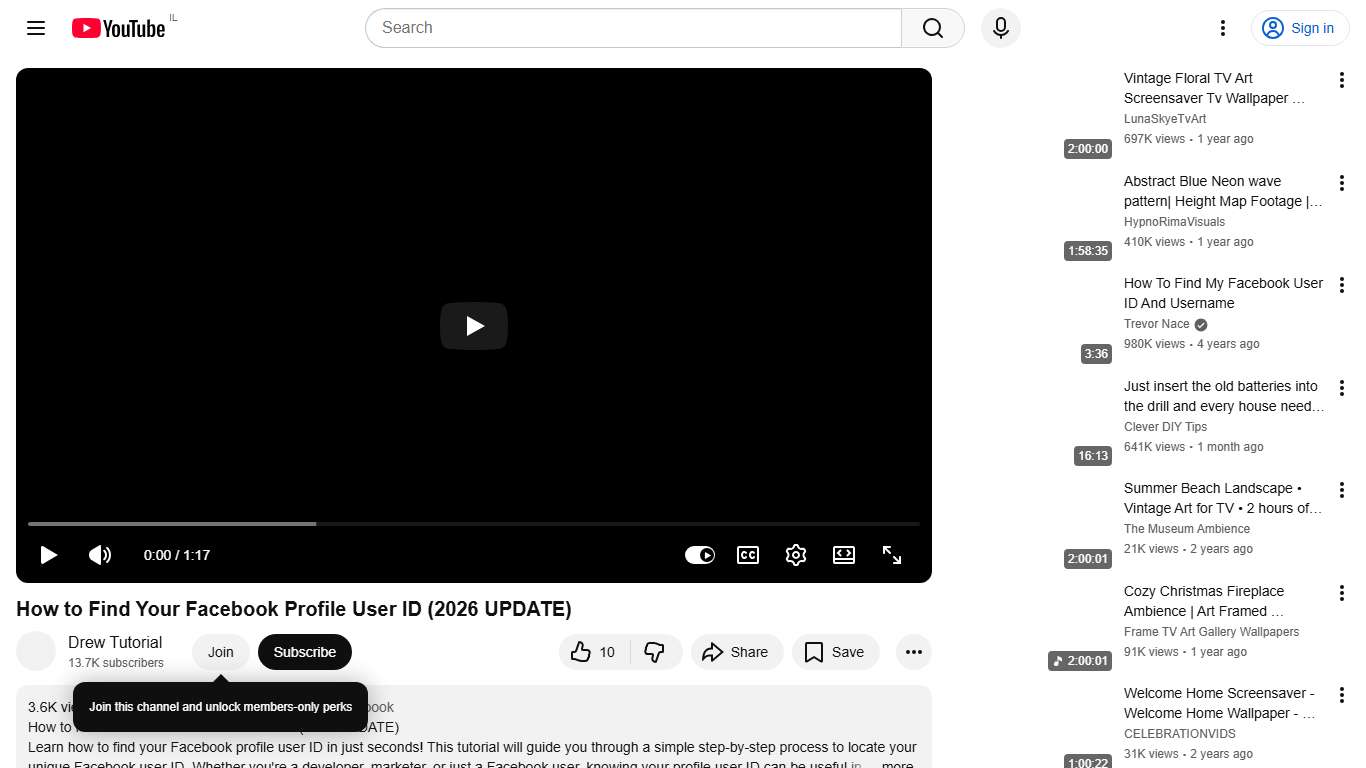 How to Find Your Facebook Profile User ID (2026 UPDATE) - YouTube